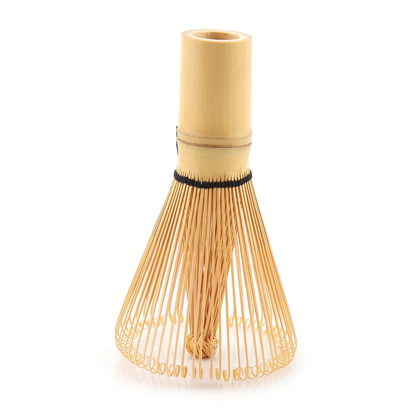 Natural Bamboo Tea Whisk Chasen Preparing Matcha Powder Brush Tool(64 Prongs) view 7