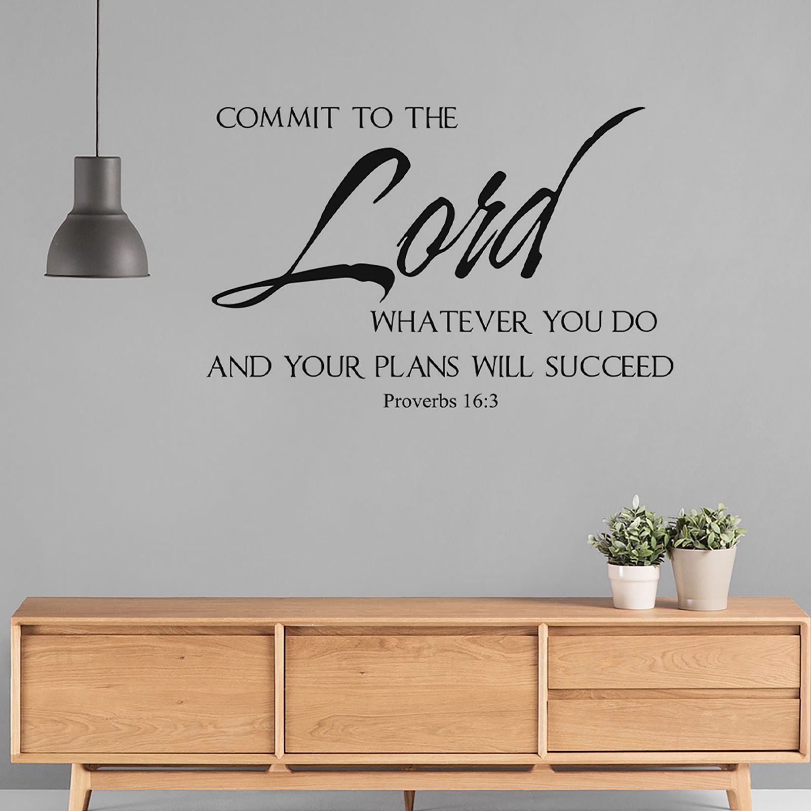 Adhesive Quote Motto Wall Sticker Bedroom Living Room Wall Decal Home Decoration view 4