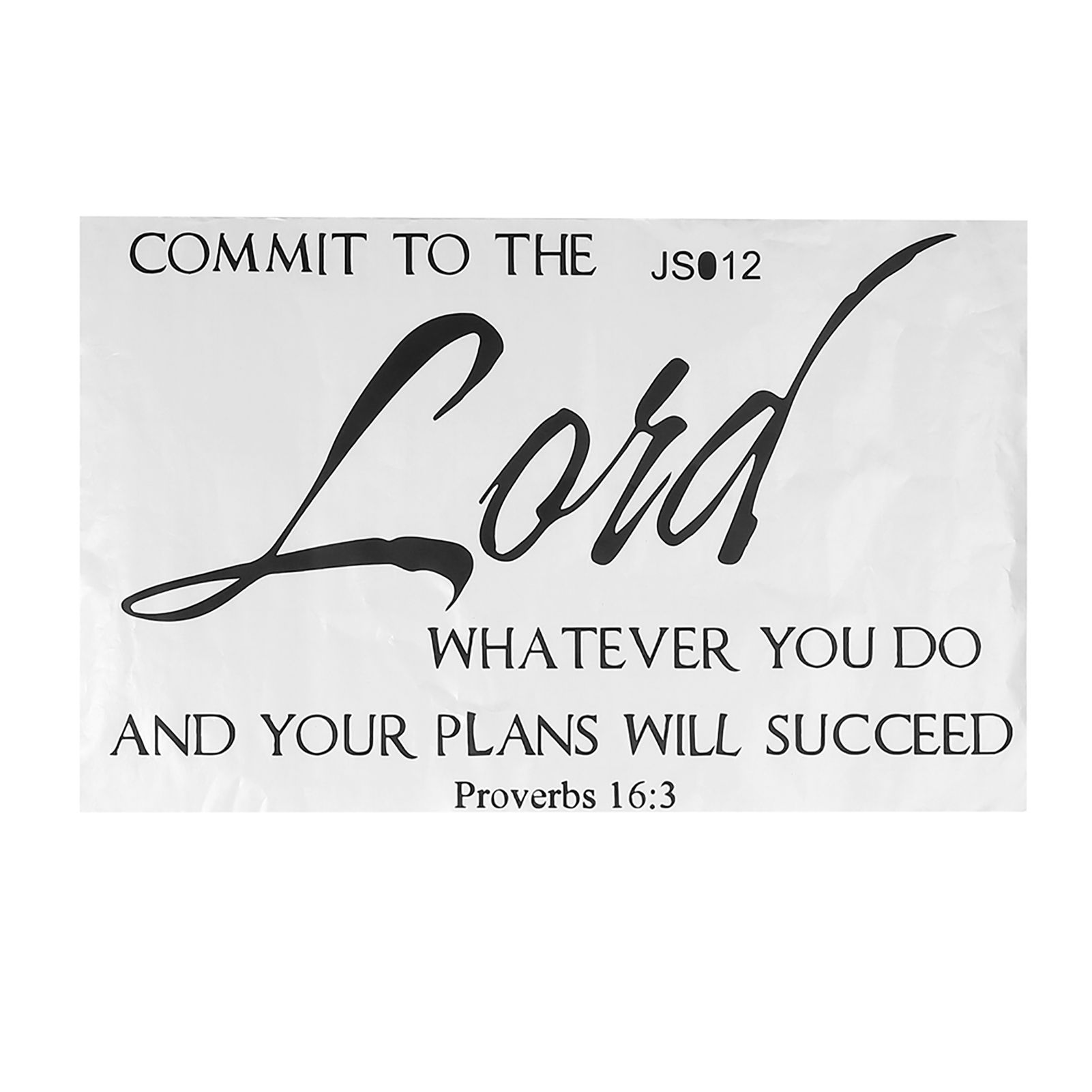 Adhesive Quote Motto Wall Sticker Bedroom Living Room Wall Decal Home Decoration view 7