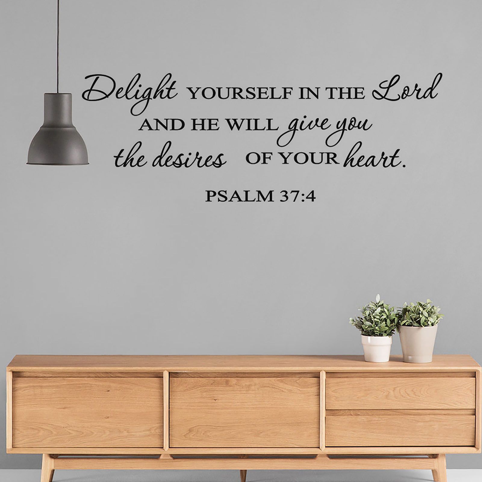 Adhesive Quote Motto Wall Sticker Bedroom Living Room Wall Decal Home Decoration view 2