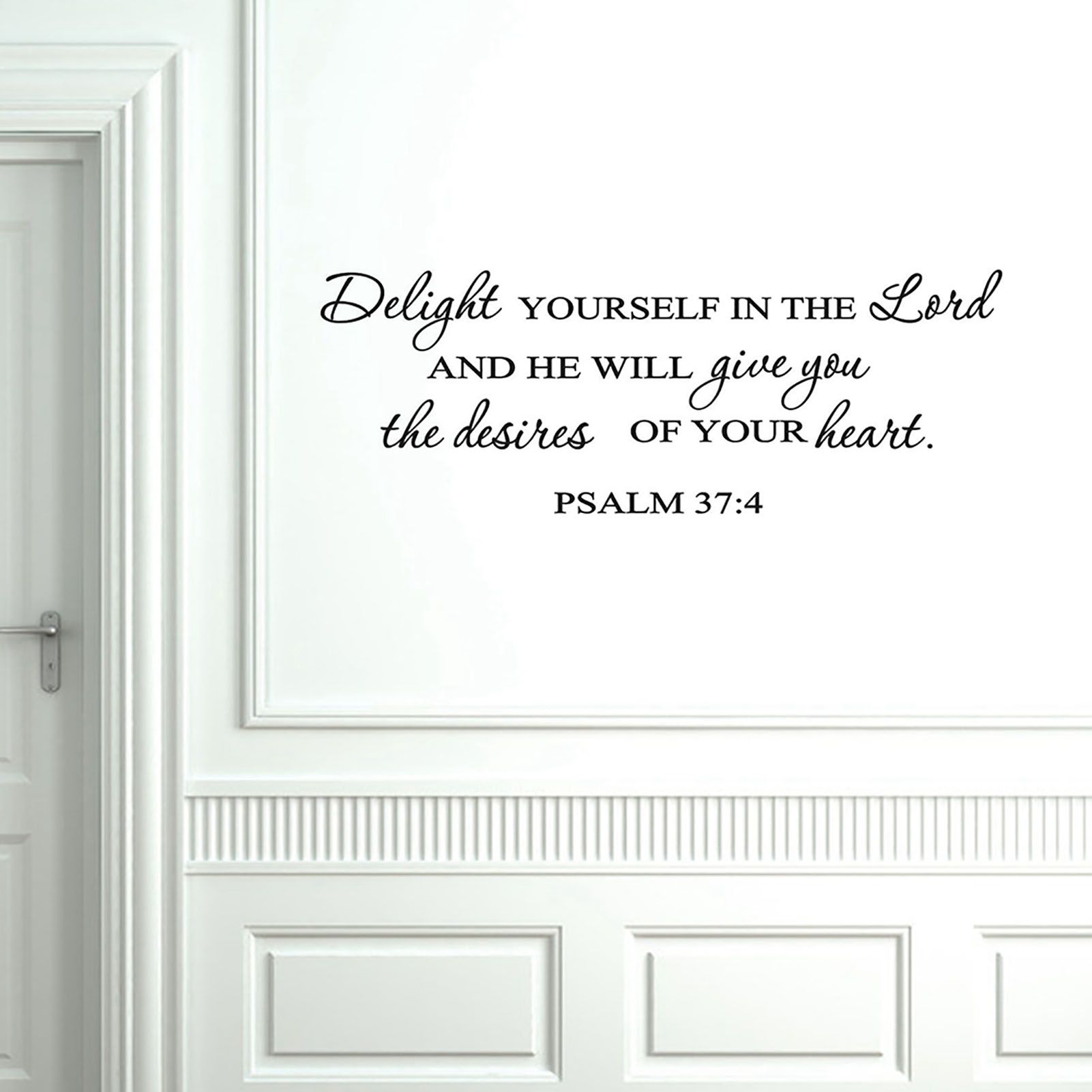 Adhesive Quote Motto Wall Sticker Bedroom Living Room Wall Decal Home Decoration view 3