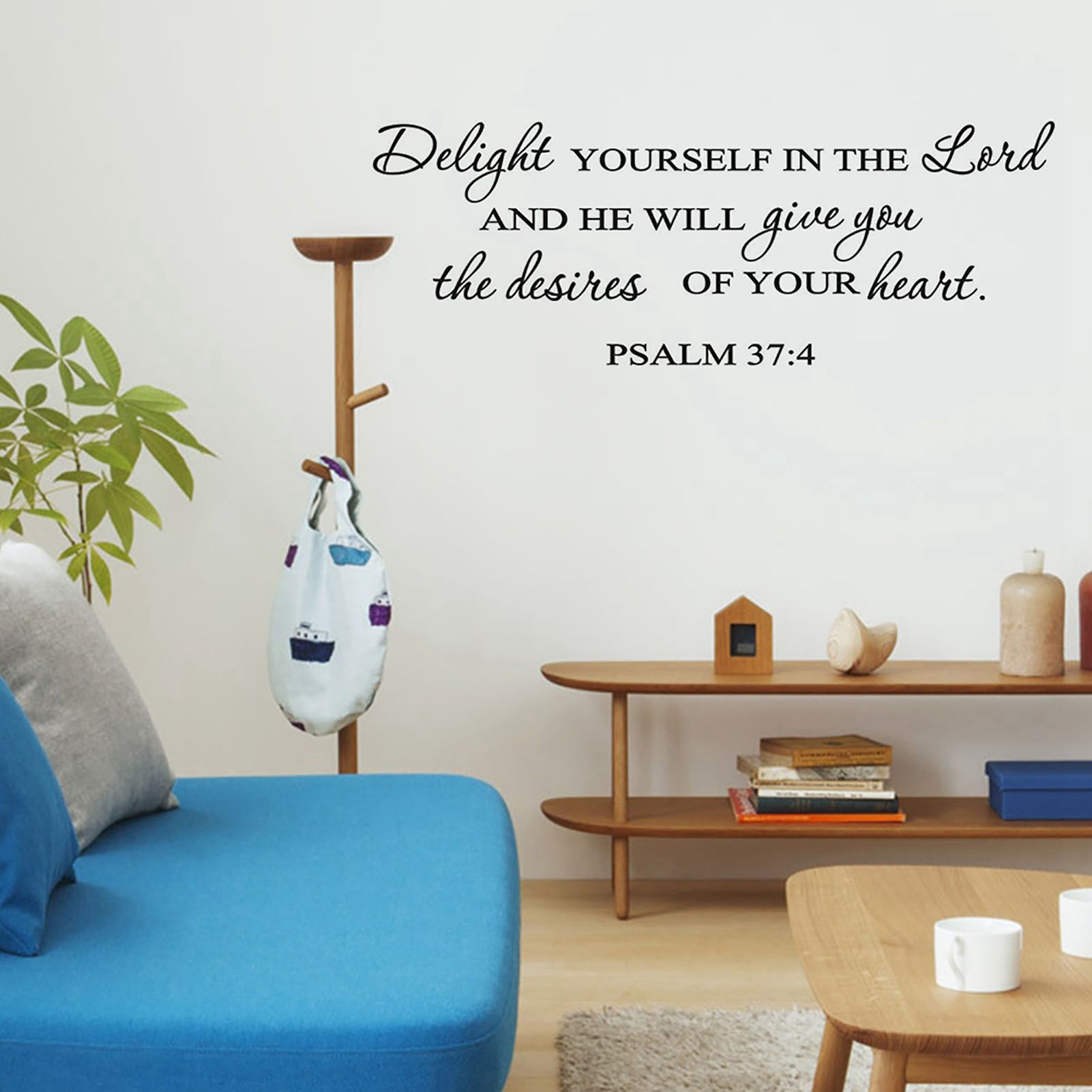 Adhesive Quote Motto Wall Sticker Bedroom Living Room Wall Decal Home Decoration view 4