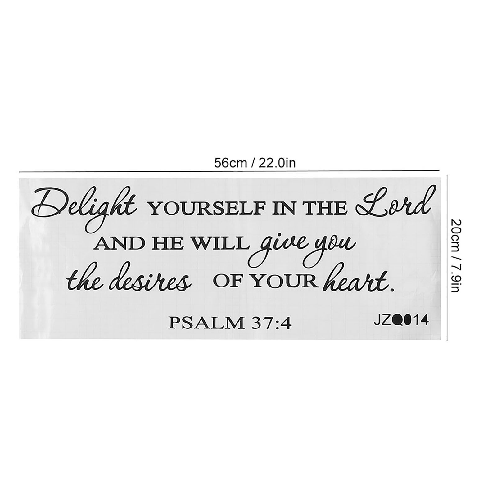 Adhesive Quote Motto Wall Sticker Bedroom Living Room Wall Decal Home Decoration view 6