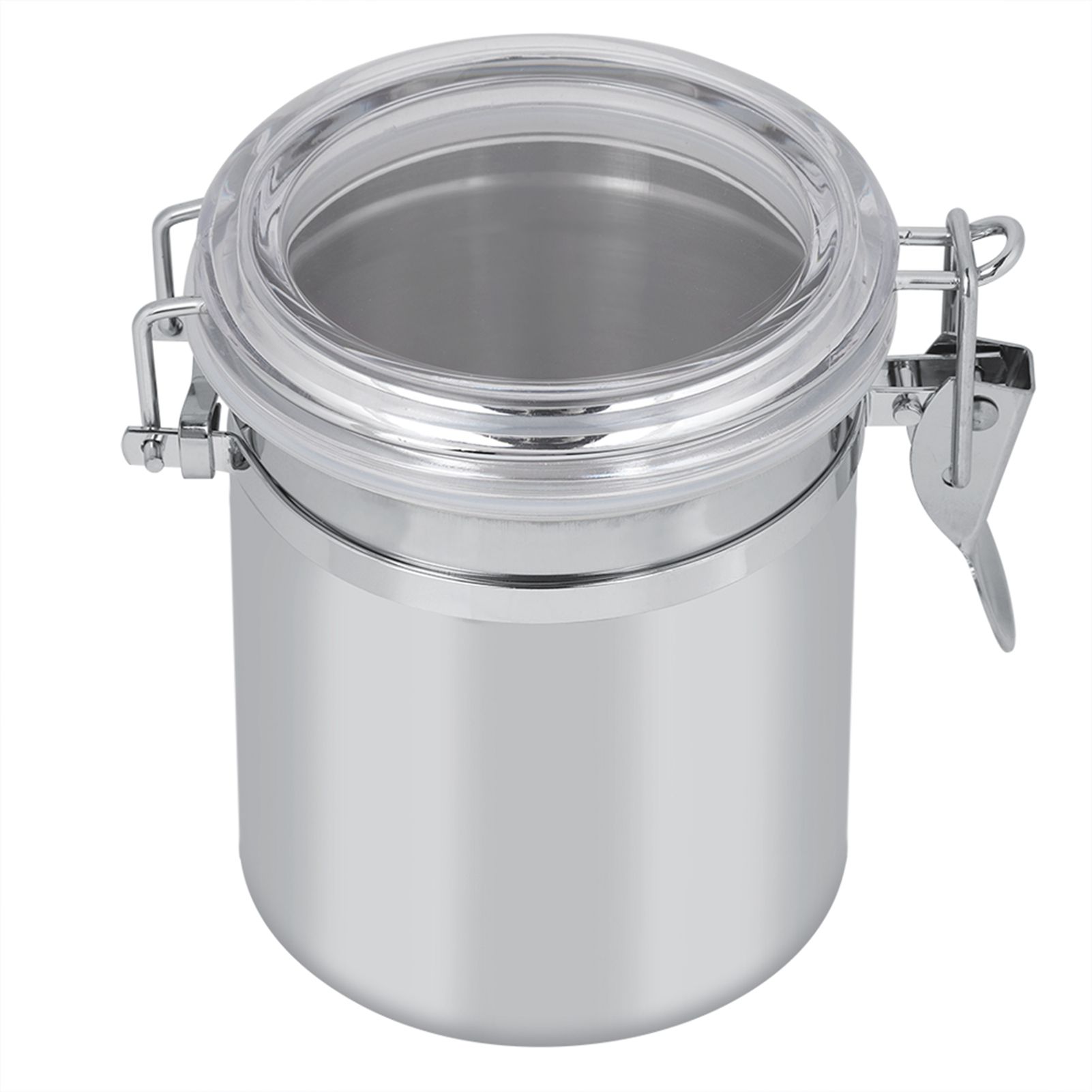 Stainless Steel Coffee Canister Food Storage Jar Tea Sugar Milk Powder view 4