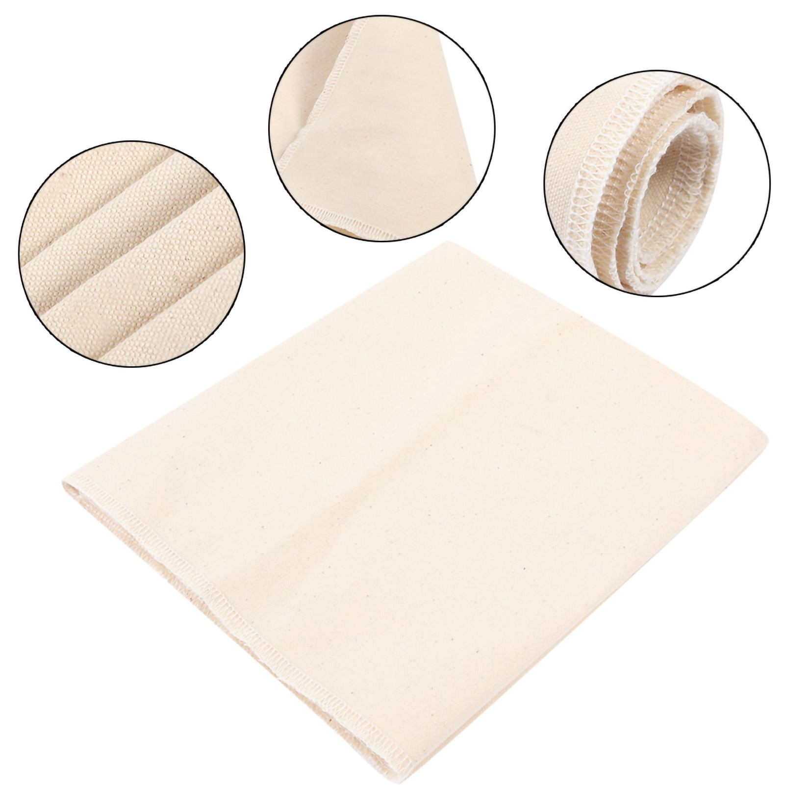 Thick Baking Cloth Mat Fermented Cotton Cloth Proofing Baker Bread Baguette view 7
