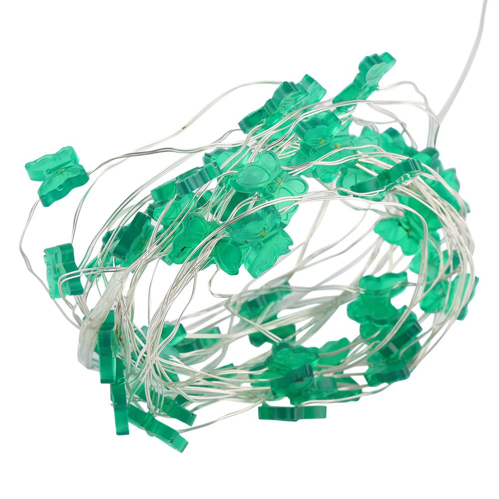 Battery Powered Butterfly Type 50LED String Light Wedding Party Garden Hanging view 8