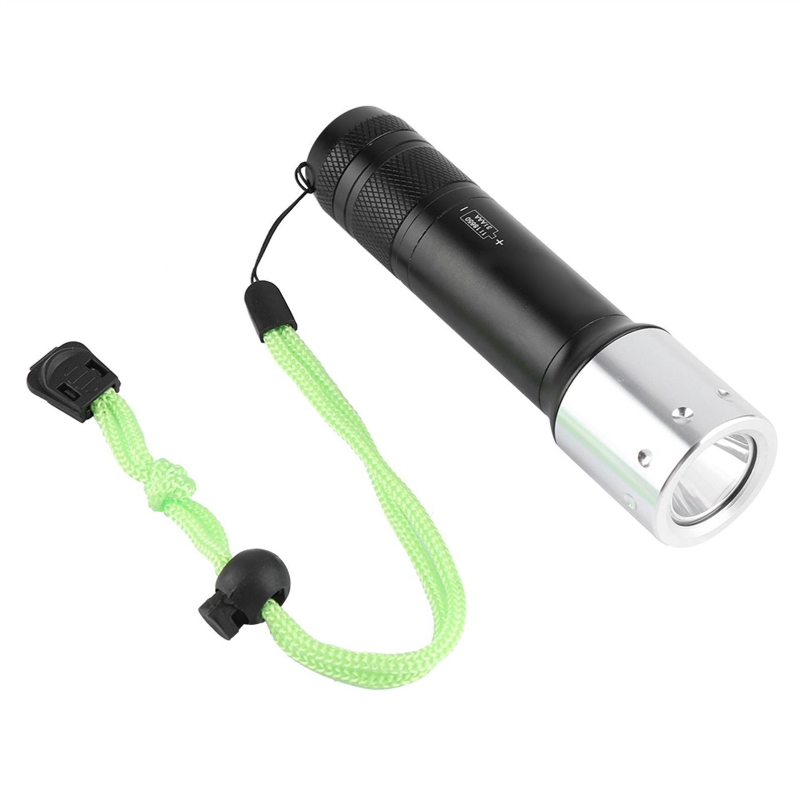 Aluminum Alloy Portable LED Waterproof Diving Flashlight Torch Outdoor 3 Modes view 2