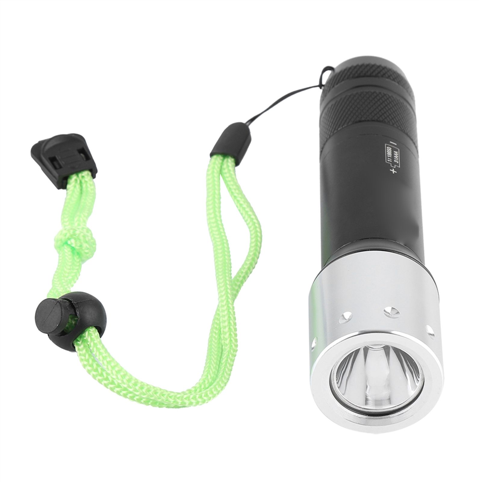 Aluminum Alloy Portable LED Waterproof Diving Flashlight Torch Outdoor 3 Modes view 3