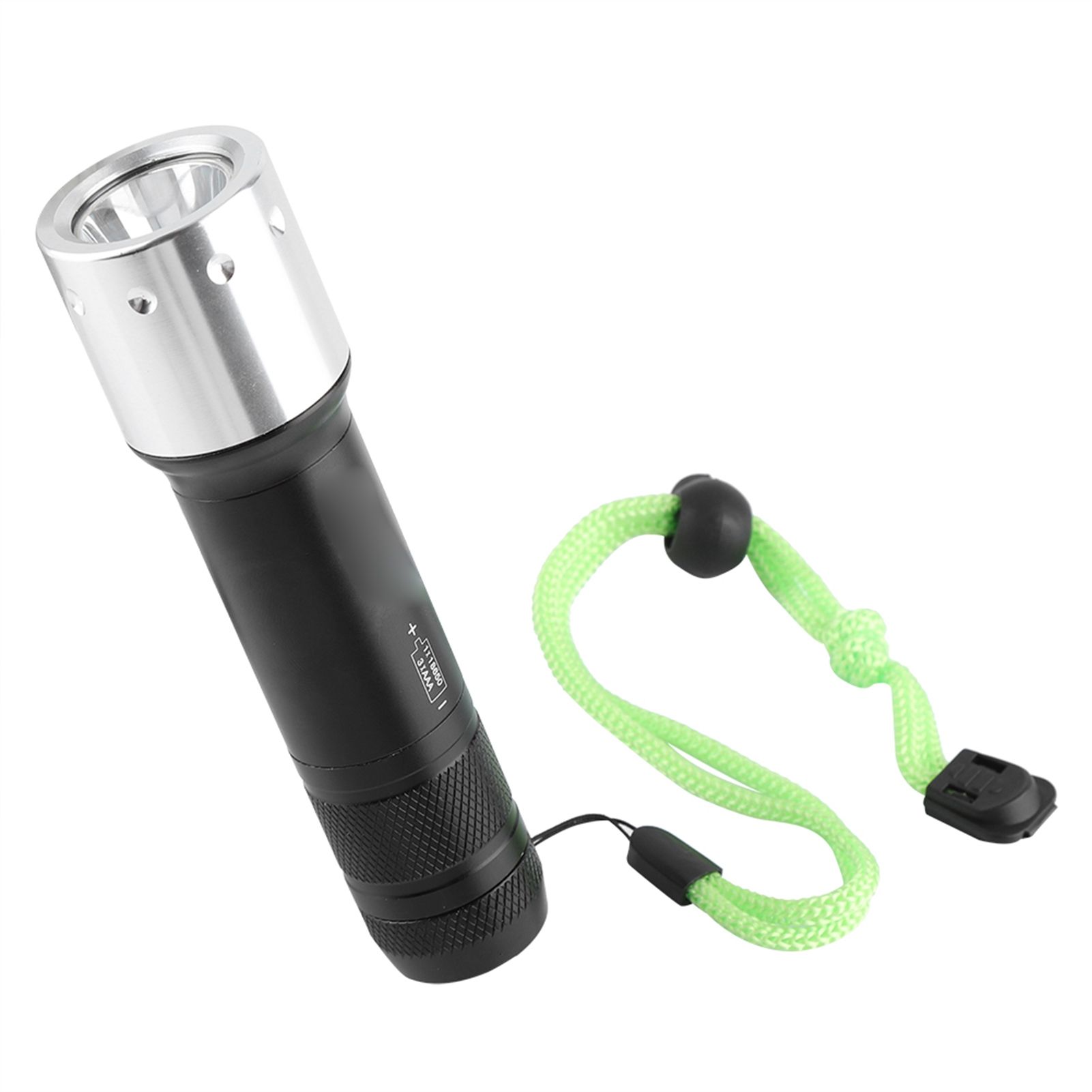 Aluminum Alloy Portable LED Waterproof Diving Flashlight Torch Outdoor 3 Modes view 4
