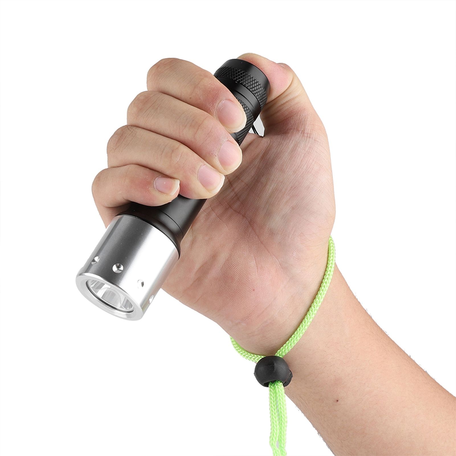 Aluminum Alloy Portable LED Waterproof Diving Flashlight Torch Outdoor 3 Modes view 11