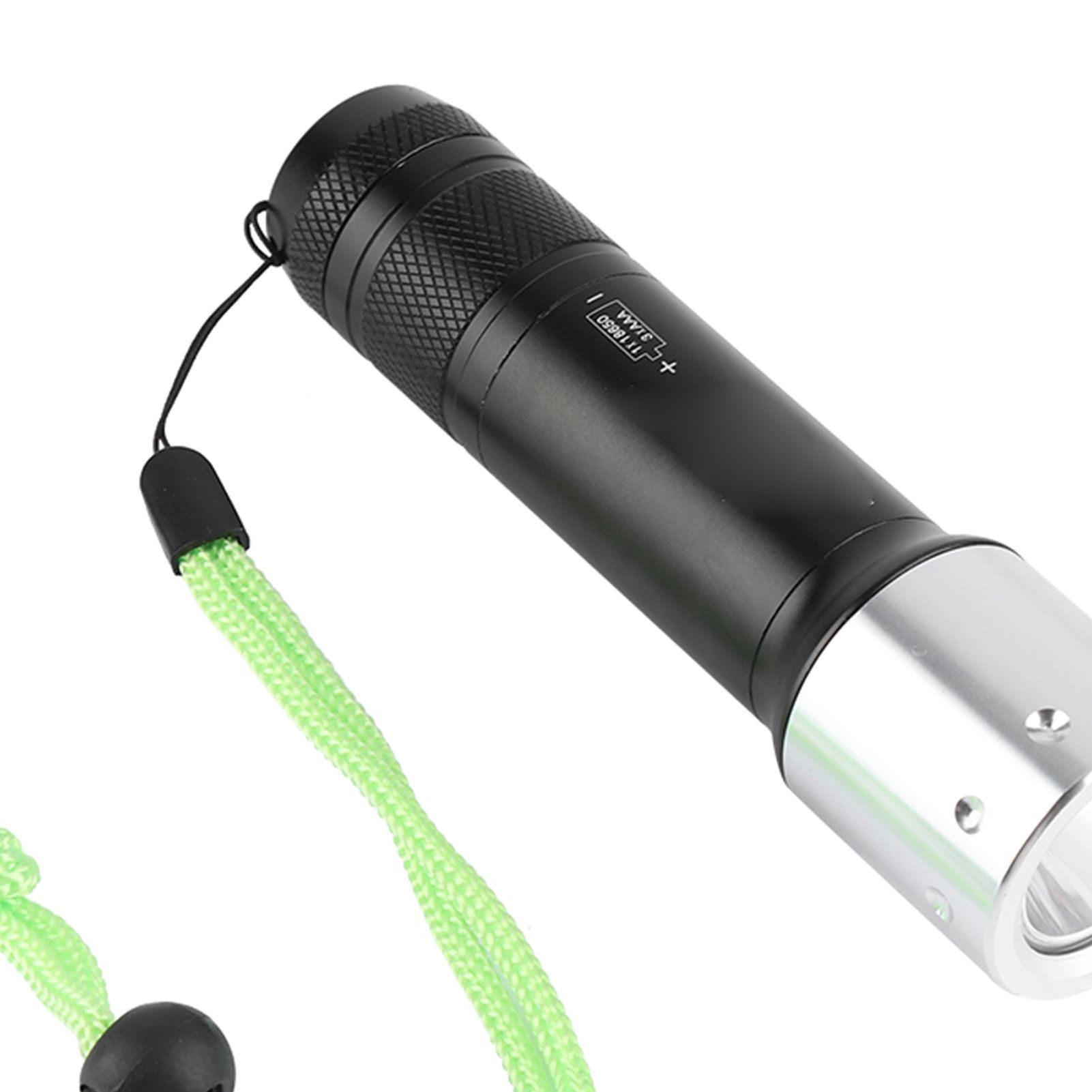 Aluminum Alloy Portable LED Waterproof Diving Flashlight Torch Outdoor 3 Modes view 14