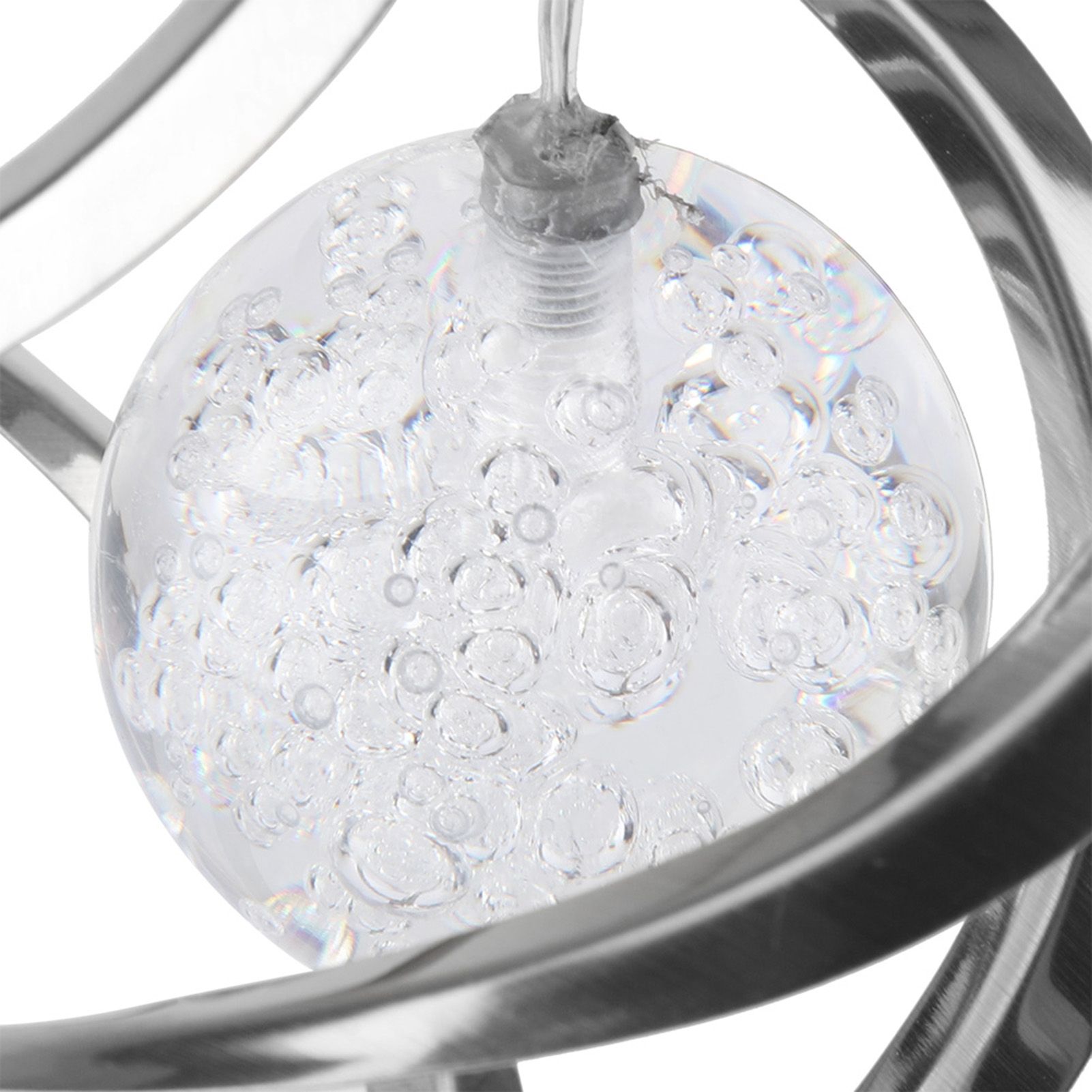 Solar Powered LED Wind Chime Light Colorful Hanging Spinner Lamp for Home view 11