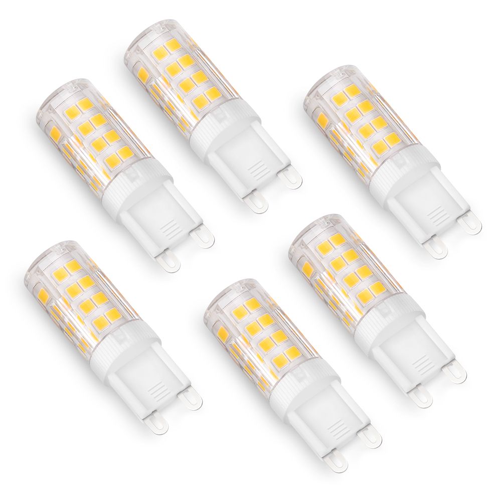 FBA Warm White No stroboscopic 5W G9 Corn Bulb Ceramic Highlight (6 Pack) view 2