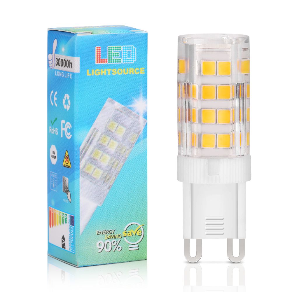 FBA Warm White No stroboscopic 5W G9 Corn Bulb Ceramic Highlight (6 Pack) view 10