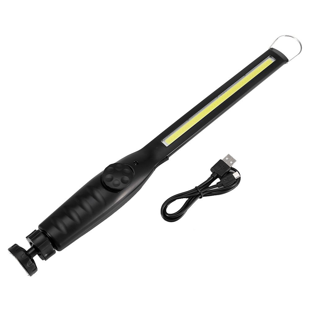 Portable 600lm High Bright LED Flashlight USB Rechargeable Torch Light with