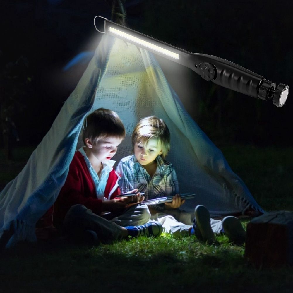 Portable 600lm High Bright LED Flashlight USB Rechargeable Torch Light with view 6