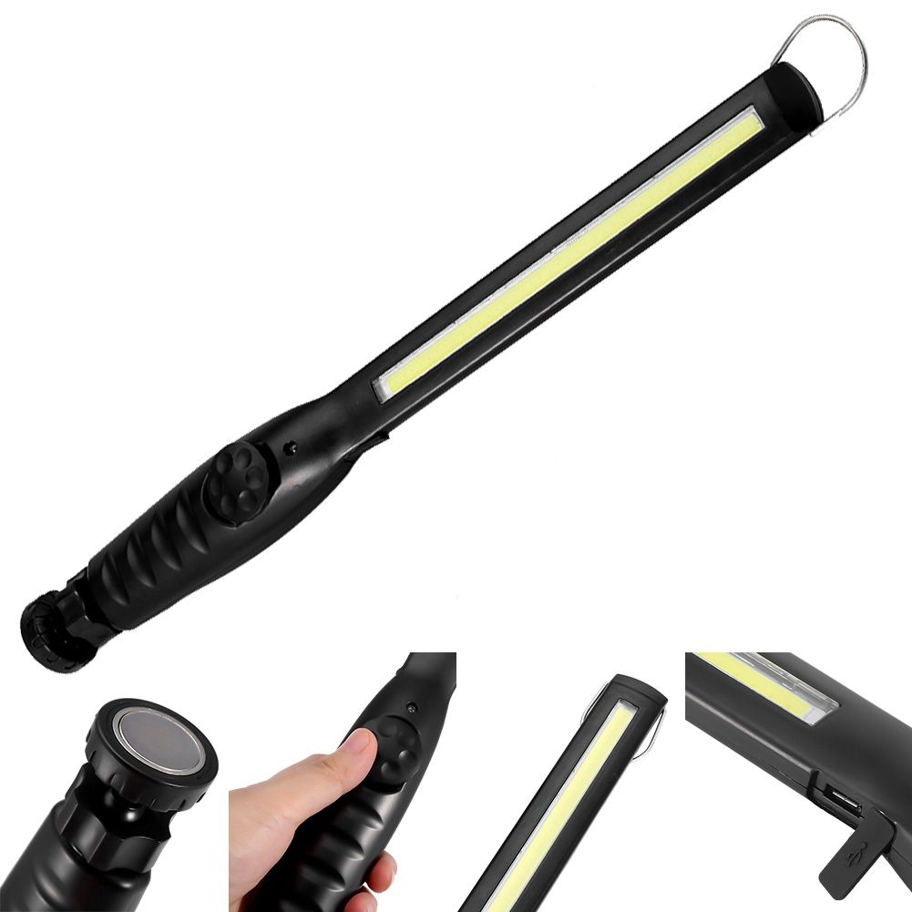 Portable 600lm High Bright LED Flashlight USB Rechargeable Torch Light with view 10