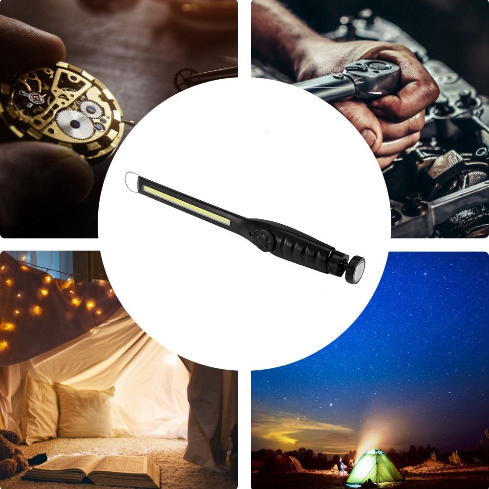 Portable 600lm High Bright LED Flashlight USB Rechargeable Torch Light with view 15
