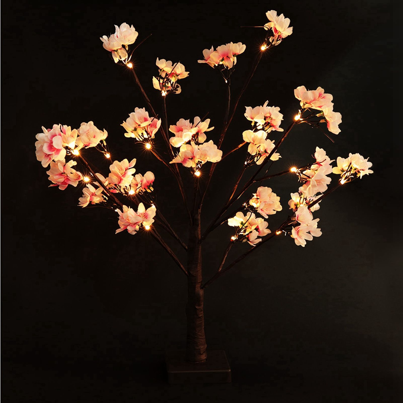 Indoor 24pcs LED Cherry Tree Shape Lamp Home Party Decor Light view 7