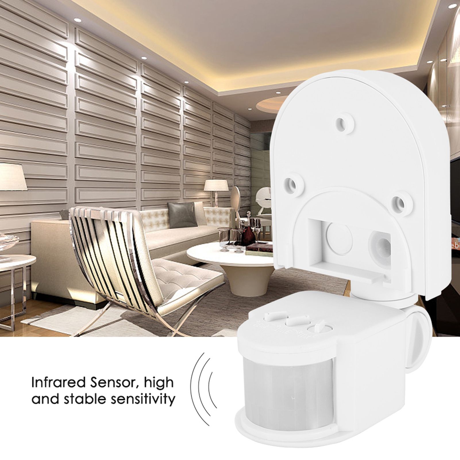 DC9‑24V Waterproof Adjustable Infrared Sensor Human Body Induction Sensor Switch view 8