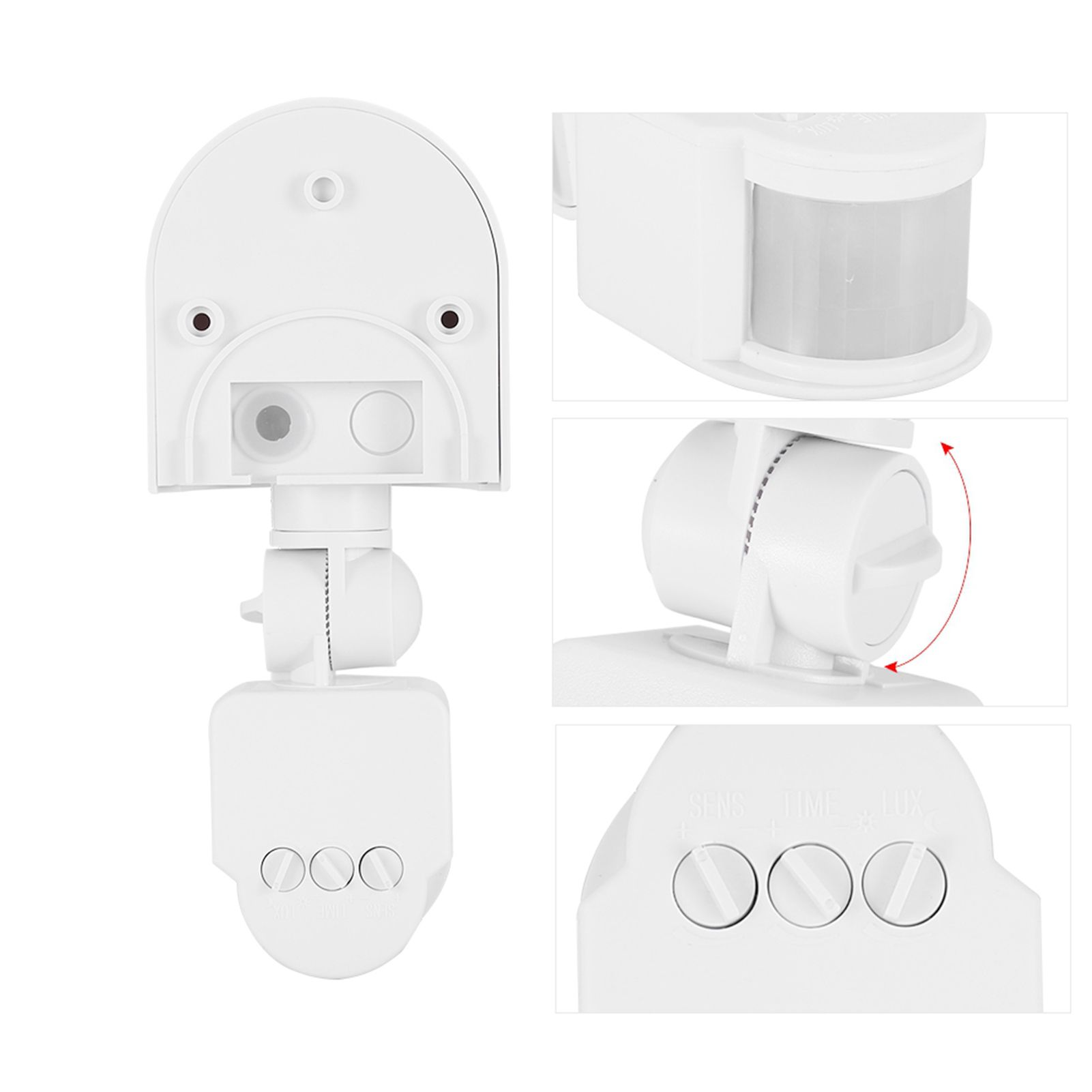 DC9‑24V Waterproof Adjustable Infrared Sensor Human Body Induction Sensor Switch view 12