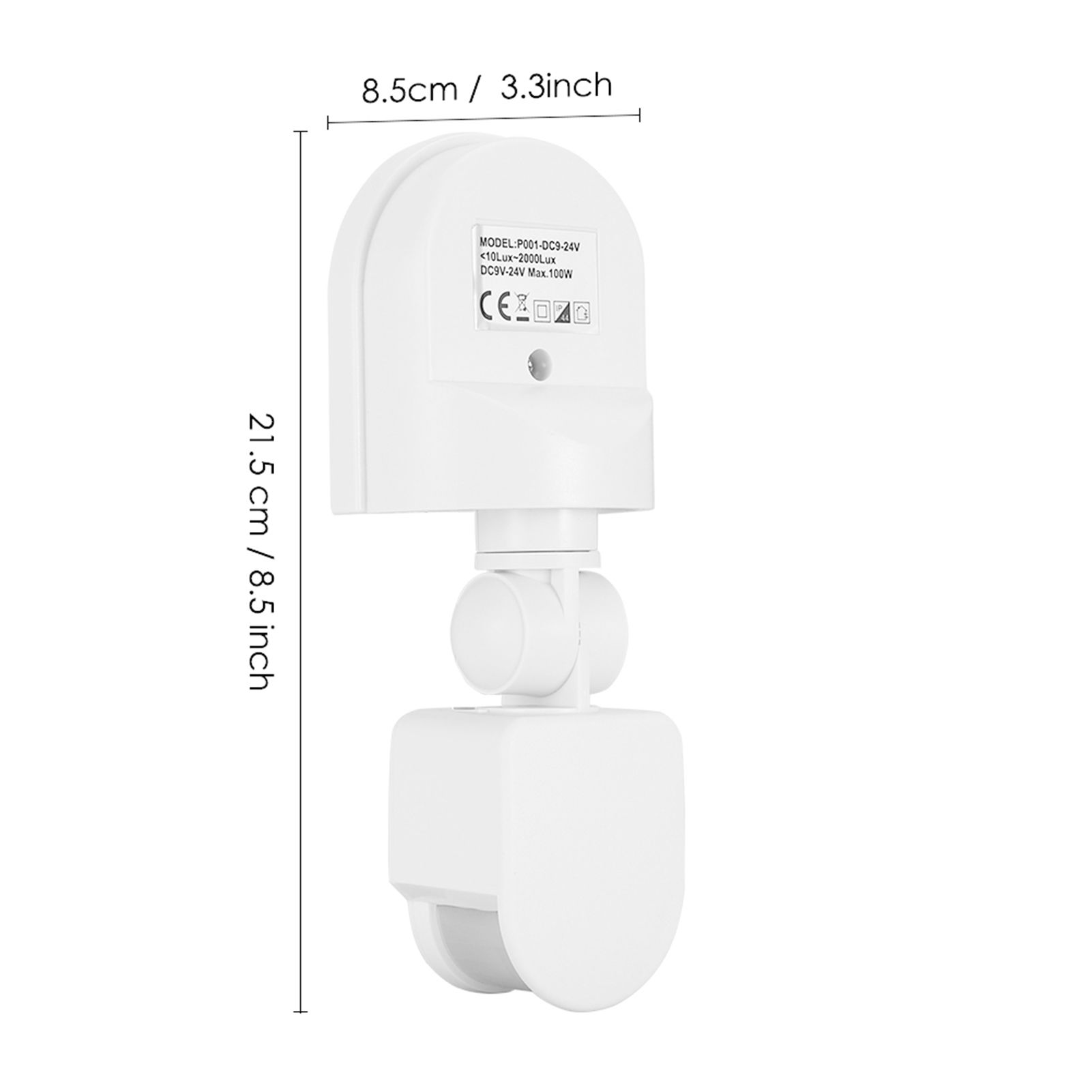 DC9‑24V Waterproof Adjustable Infrared Sensor Human Body Induction Sensor Switch view 14