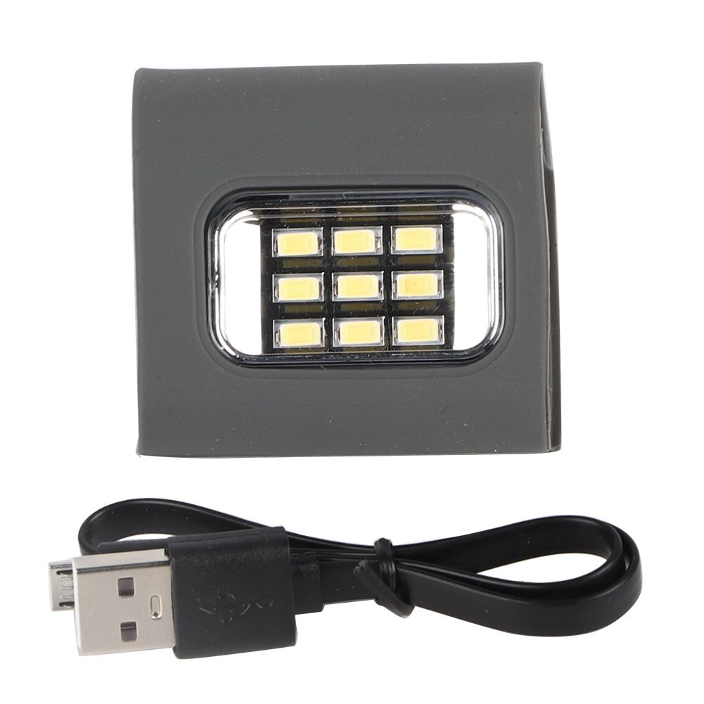 Portable COB Light Night USB Charging Safety LED Lamp for Outdoor Sports