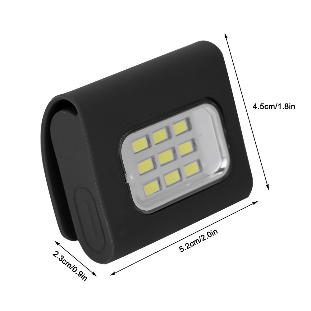 Portable COB Light Night USB Charging Safety LED Lamp for Outdoor Sports view 12