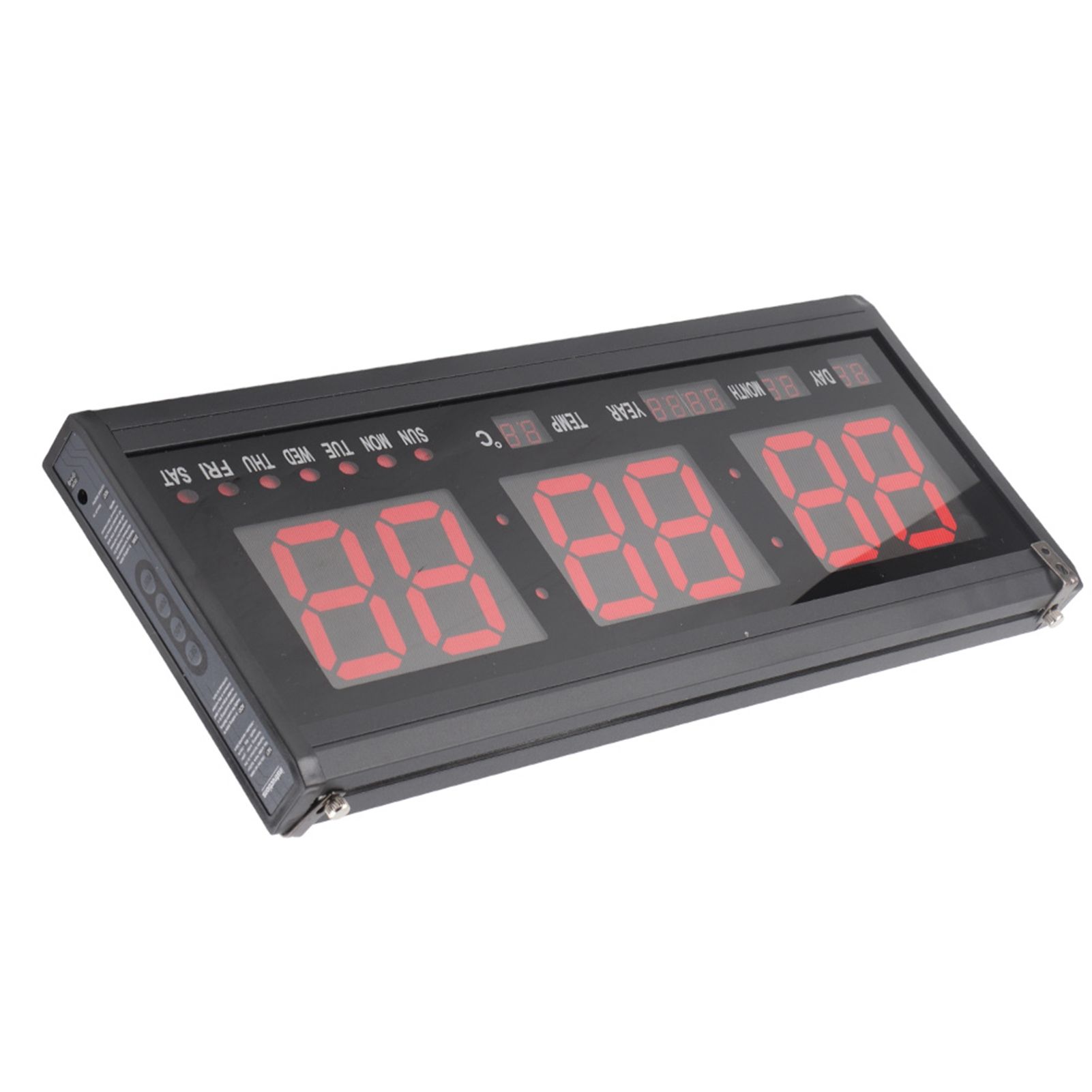 Digital Wall Clock LED Time Calendar Temperature Desk Table Clocks Home Supplies view 7