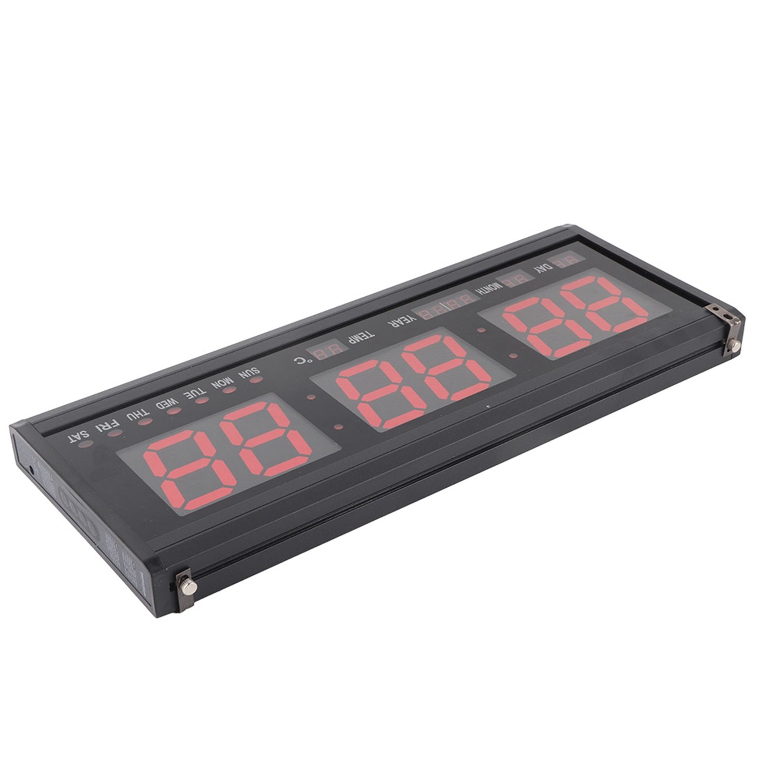 Digital Wall Clock LED Time Calendar Temperature Desk Table Clocks Home Supplies view 12