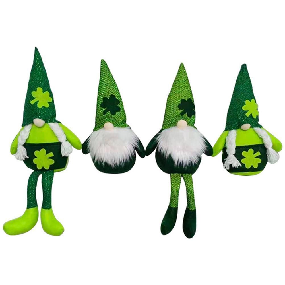 Plush Doll St. Patricks Day Decorations Faceless Doll Decoration Holiday Ornaments view 6