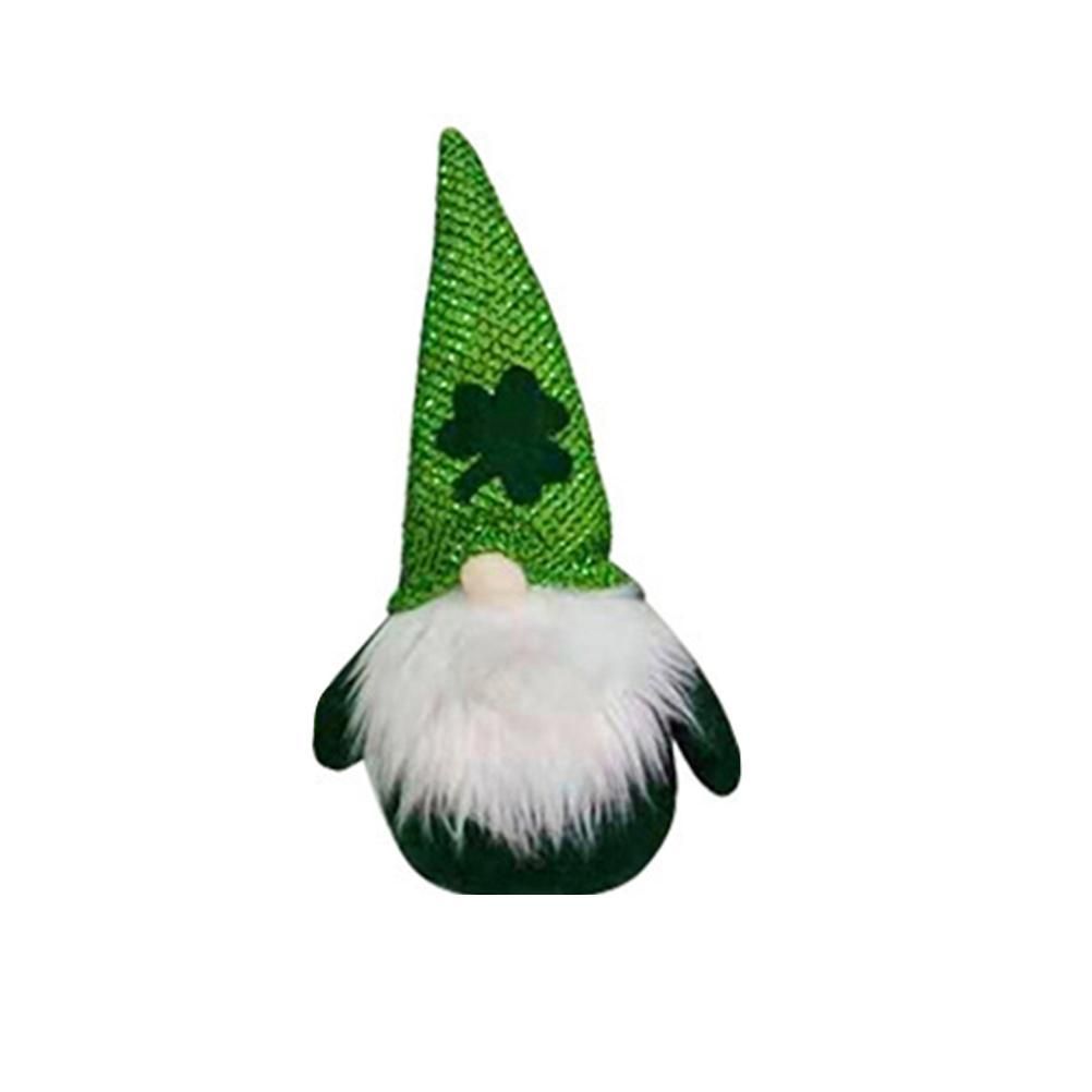 Plush Doll St. Patricks Day Decorations Faceless Doll Decoration Holiday Ornaments view 2