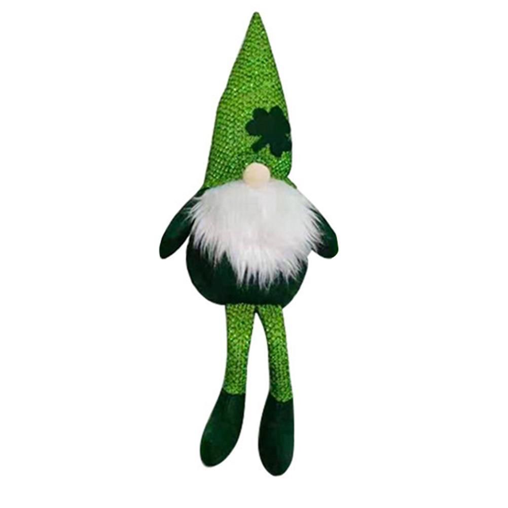 Plush Doll St. Patricks Day Decorations Faceless Doll Decoration Holiday Ornaments view 2