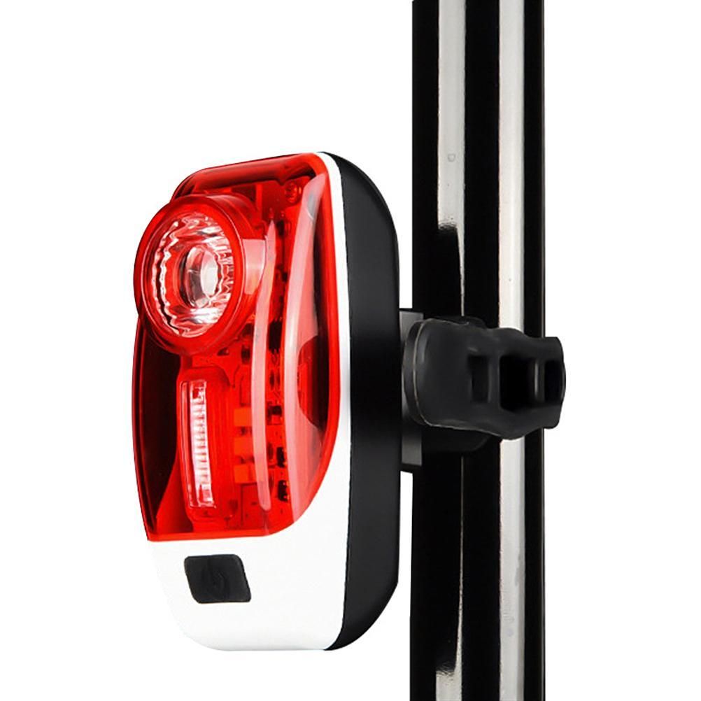 Tail Light USB Charging Safety Warning Light Mountain Bike Light Night Riding view 2