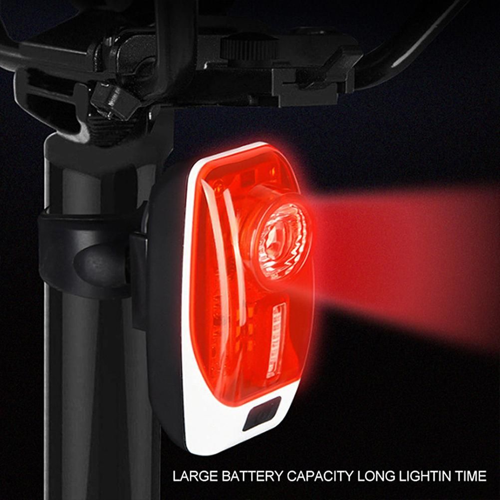 Tail Light USB Charging Safety Warning Light Mountain Bike Light Night Riding view 3