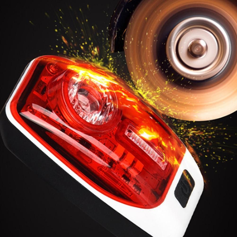 Tail Light USB Charging Safety Warning Light Mountain Bike Light Night Riding view 4