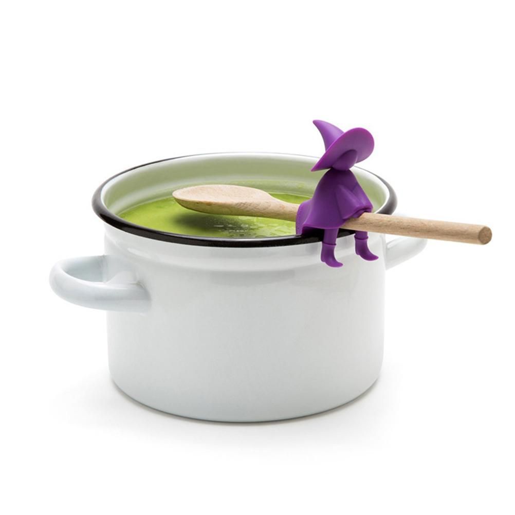 Silicone Kitchen Tools Witch Steam Releaser Nontoxic Durable Silicone Cooking view 5