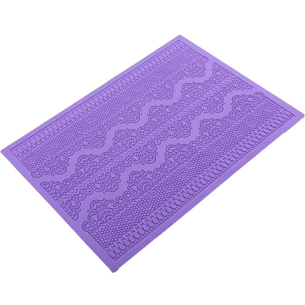 Silicon Baking Mat Sheet Pastry Baking Tool Reusable Cake Lace Mat Decorative