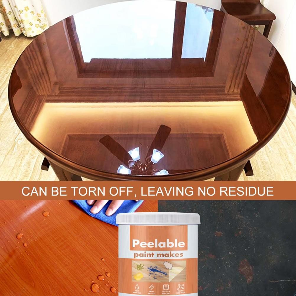 Furniture Peelable Paint Nano Tear Off Protection Film Adhesive Crystal Film view 9