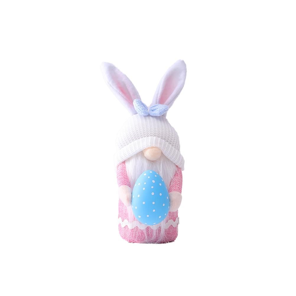 Easter Plush Toy Bunny Eggs Home Decoration Dwarf Elf Dolls Household view 2