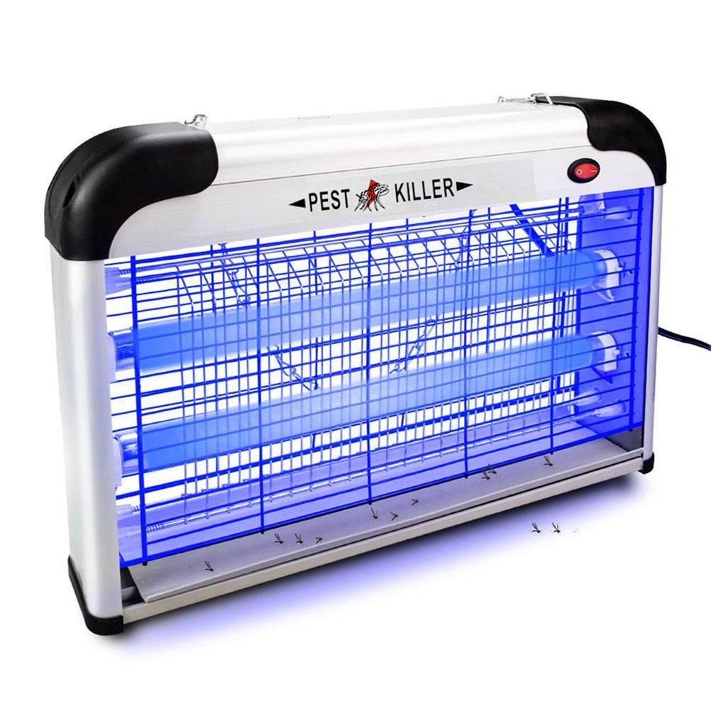 Electric Bug Zapper Pest Repeller Control Indoor UV Lamp Flying Fly Insect view 2