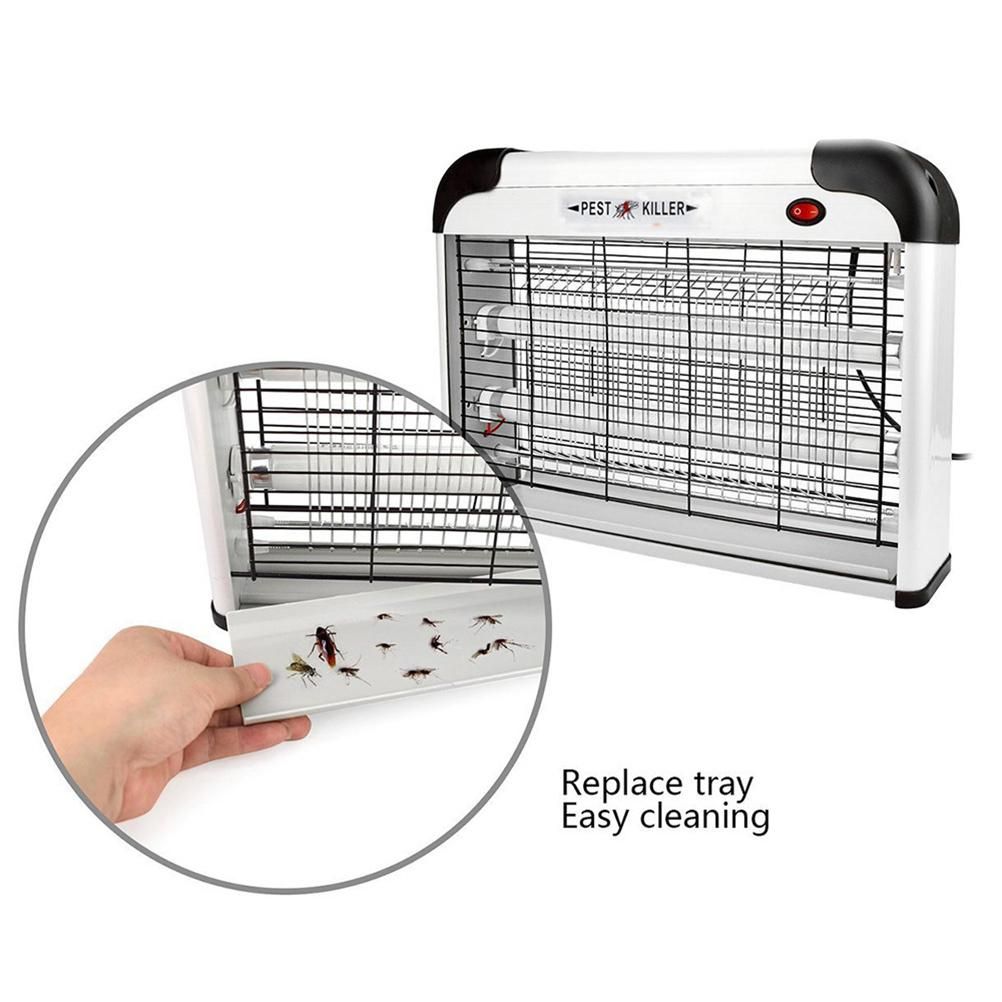 Electric Bug Zapper Pest Repeller Control Indoor UV Lamp Flying Fly Insect view 3