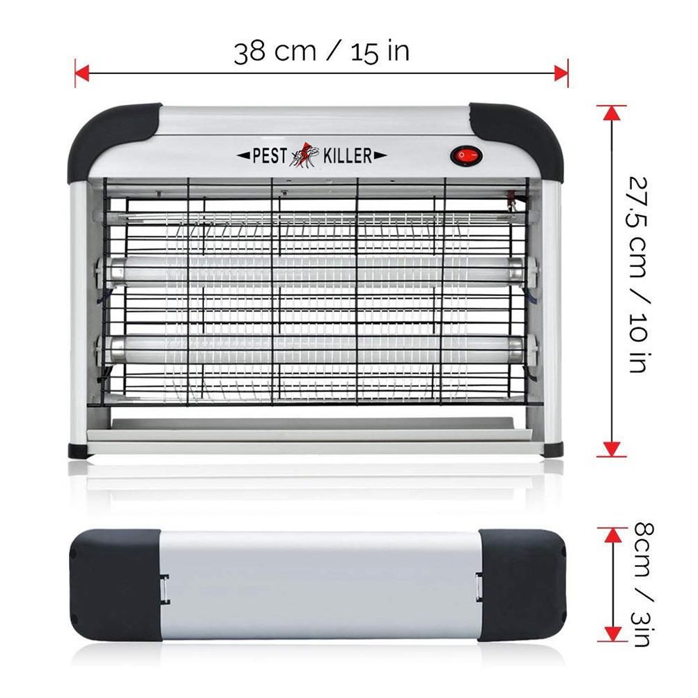 Electric Bug Zapper Pest Repeller Control Indoor UV Lamp Flying Fly Insect view 5