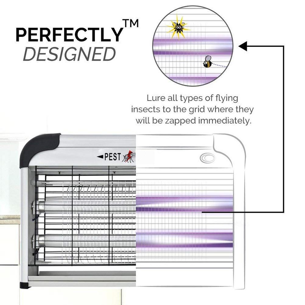 Electric Bug Zapper Pest Repeller Control Indoor UV Lamp Flying Fly Insect view 7