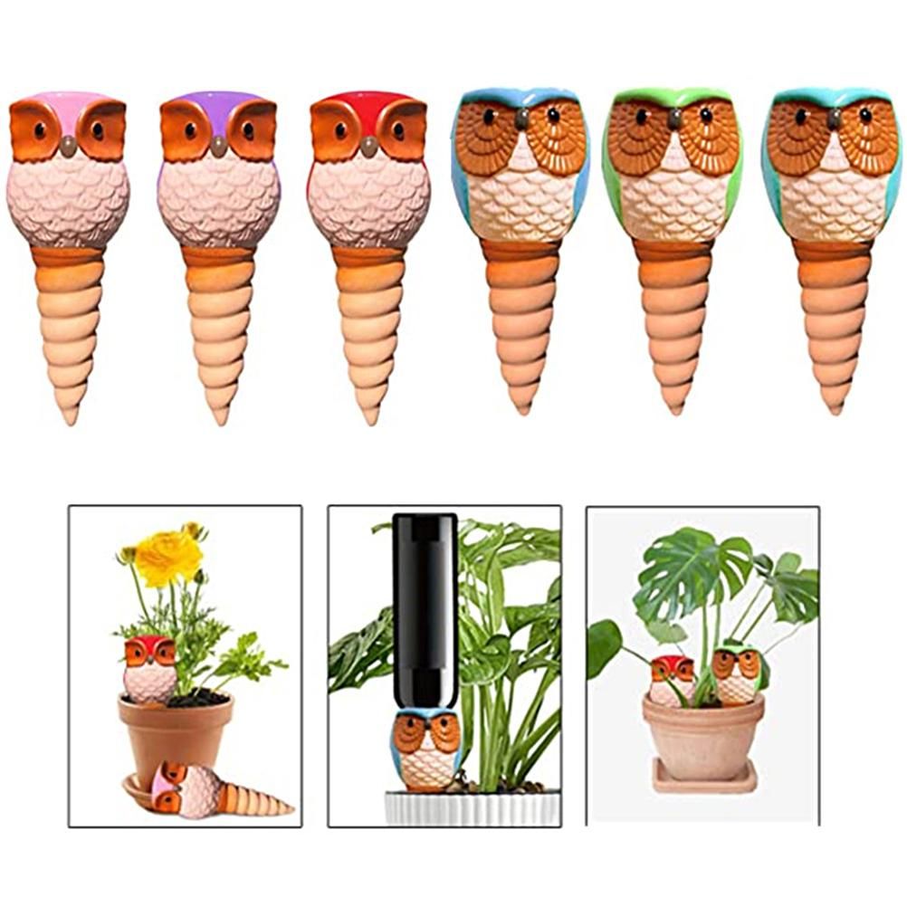 Plant Self Watering Device Owl Shaped Automatic Drips Irrigation Equipment view 2