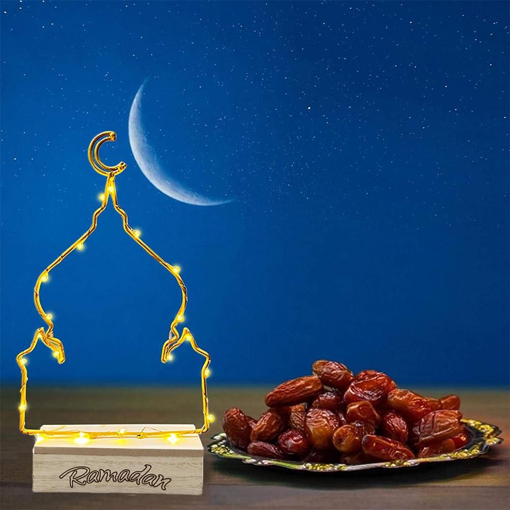 LED Eid Moonlight Lamp Ramadan Mubarak Decorative Lights Multipurpose Durable view 4