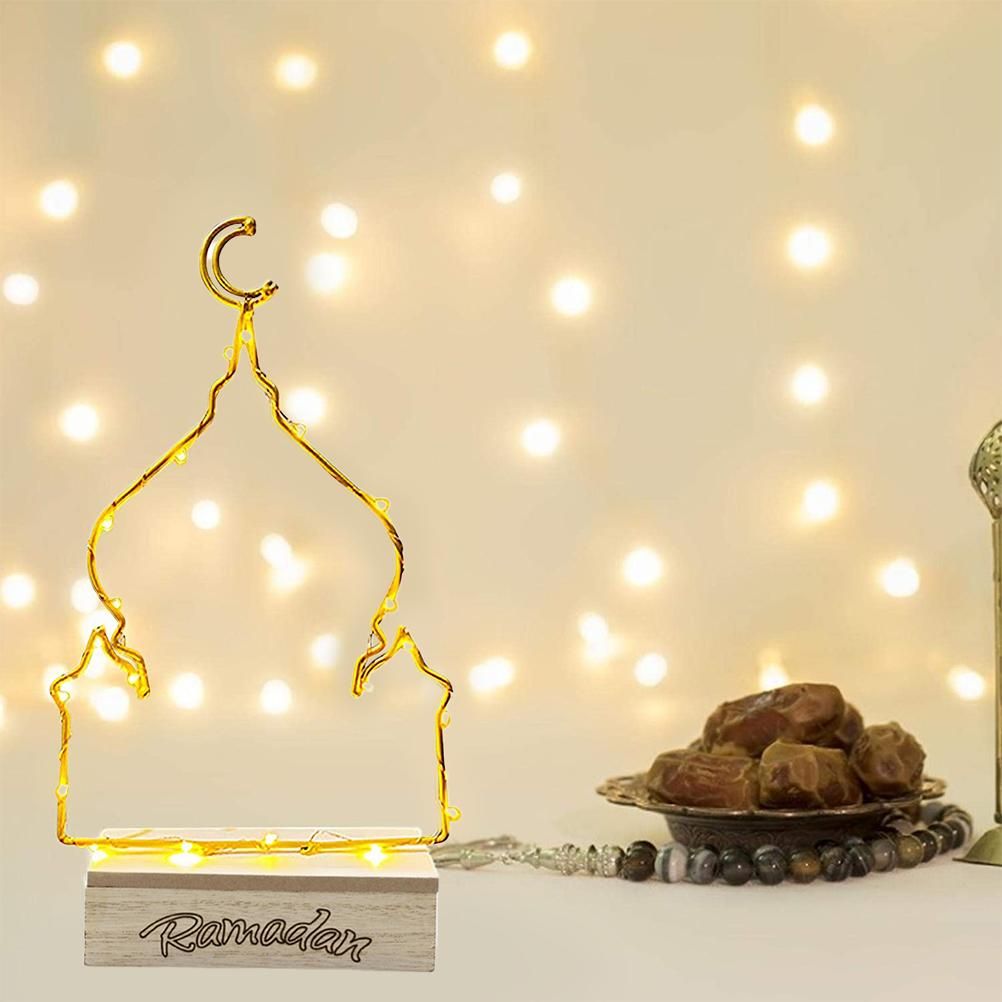 LED Eid Moonlight Lamp Ramadan Mubarak Decorative Lights Multipurpose Durable view 6