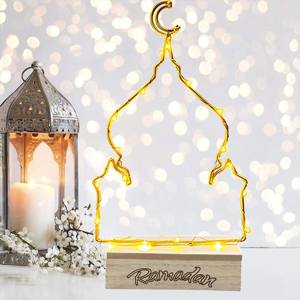 LED Eid Moonlight Lamp Ramadan Mubarak Decorative Lights Multipurpose Durable view 8