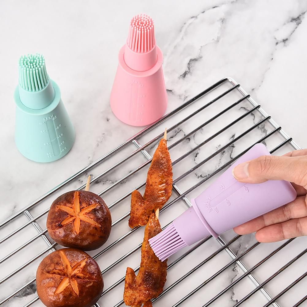 Heat Resistant Silicone Oil Bottle Brush Barbecue Brushes Baking Brush Tool view 3