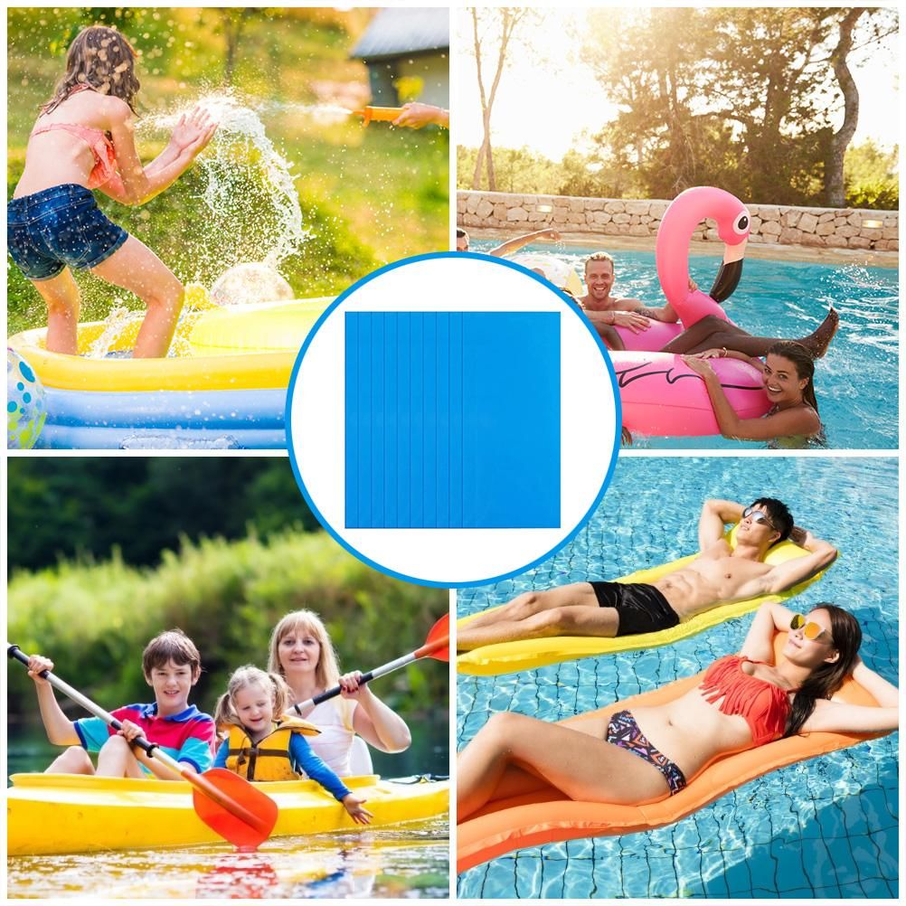 10PCS Self Adhesive Repair Patches Round PVC Patches for Inflatable Pool Boat view 8